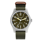 San Martin Pilot Watch 38mm NH35 Retro Military Automatic Mechanical Wristwatch Bead Blasted Case Waterproof 100m SN0137