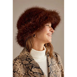 Faux Fur Bucket Hat Hot Warm Imitation Fur Thickened Autumn Winter hat Personality Fishermen Hats for women Bracer Plush hat겨울모자