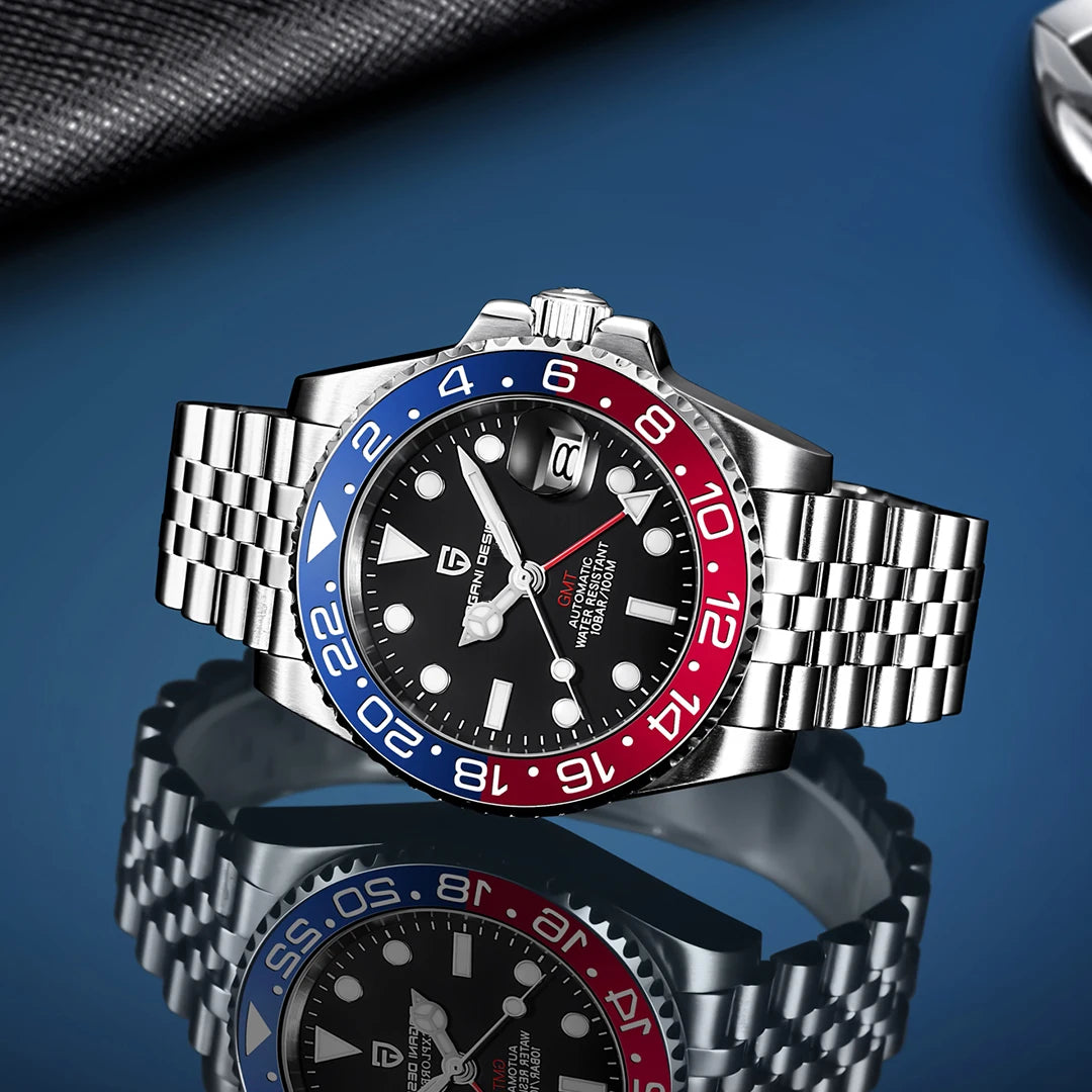Pagani Design PD-1662 GMT Automatic Men's Watch