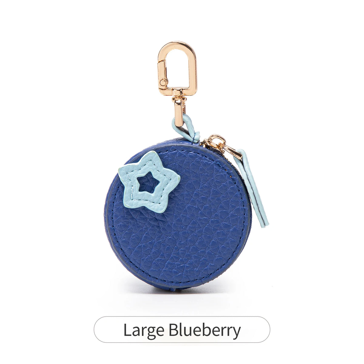 Fruit Coin Purse with Zipper & Keychain