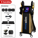 MYOslim 6500W EMS Body Sculpt Machine - Electromagnetic Therapy Fat Slimming Muscle Stimulation for Fitness And Body Shaping