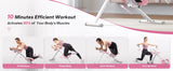 MERACH 2314 Ab Machine Adjustable Trainer Workout Foldable Knee Protection Abdominal Exercise Machine Core Ab Exercise System Trainer