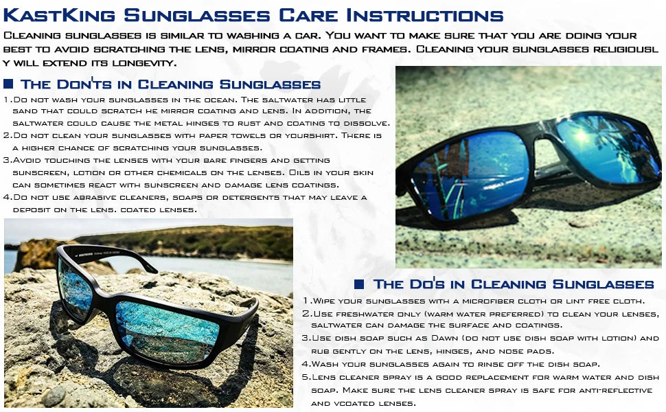 KastKing Skidaway Polarized Sport Sunglasses – UV Protection