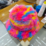 Women's Faux Fur Winter Bucket Hat