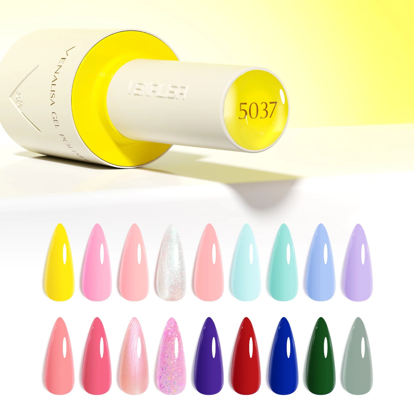 VENALISA 10ml Gel Polish Set | HEMA-Free | 90 Colors
