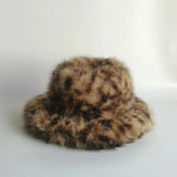 Women's Faux Fur Winter Bucket Hat