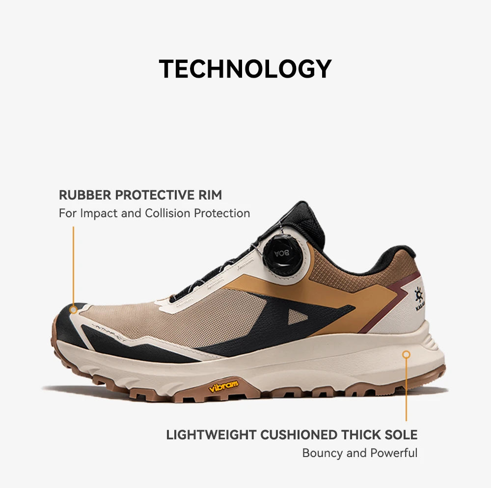 KAILAS KUOCANG BOA Vibram Hiking Mountain Shoes For Men Comfortable Breathable Sneakers Lightweight Shoes KS2412160
