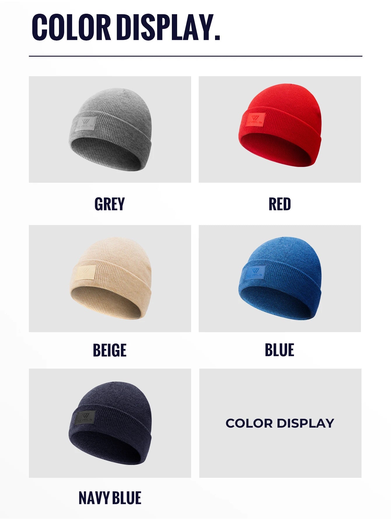 WRELS Merino Wool Beanie – Warm, Lightweight Watch Cap