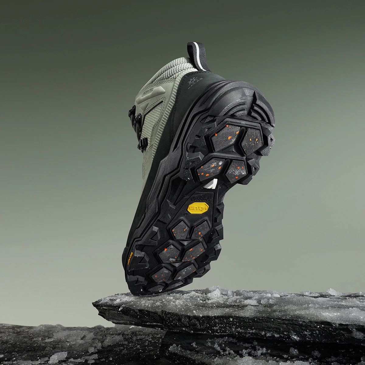 KAILAS New Arrivals N53-2 FLT Men's Ice Grip Anti-Slip Hiking Shoes Outdoor Waterproof Sport Sneakers KS2542150