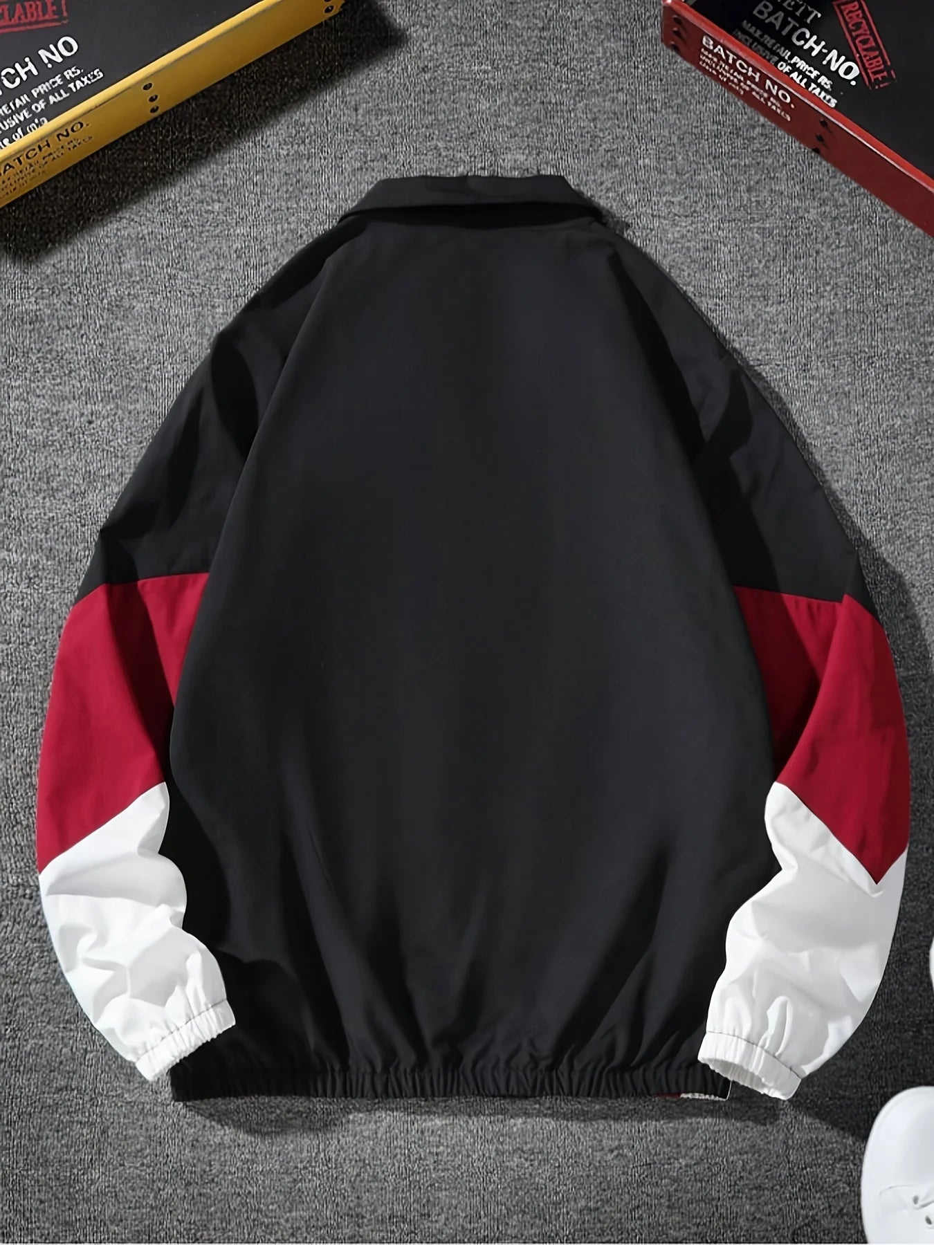 Men's Color-Block Jacket – Lightweight Travel Essential