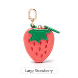 Fruit Coin Purse with Zipper & Keychain
