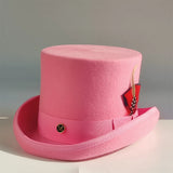 Elegant Wool Top Hat | Magician & Gentleman Style