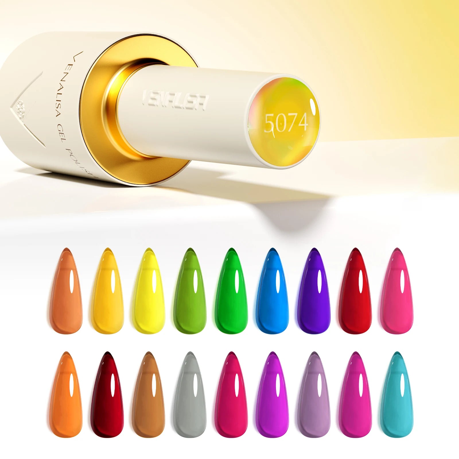 VENALISA 10ml Gel Polish Set | HEMA-Free | 90 Colors