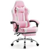 JHK Ergonomic Gaming Chair | Adjustable PU Leather Seat