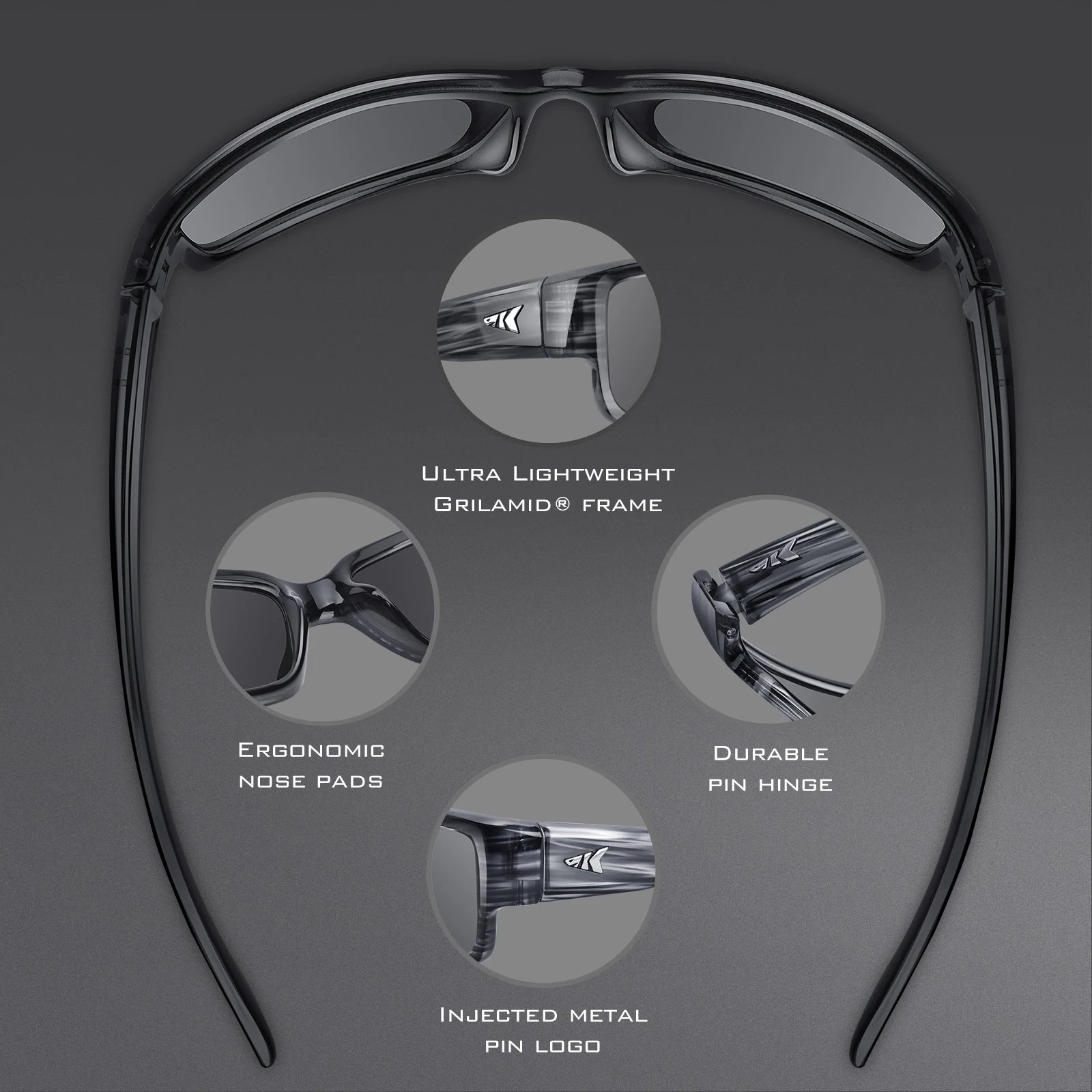 KastKing Skidaway Polarized Sport Sunglasses – UV Protection