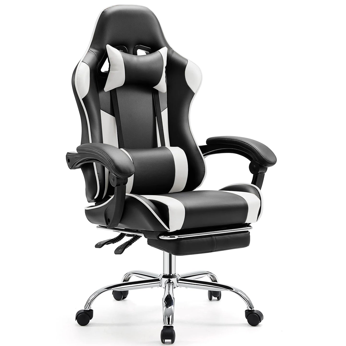 JHK Ergonomic Gaming Chair | Adjustable PU Leather Seat