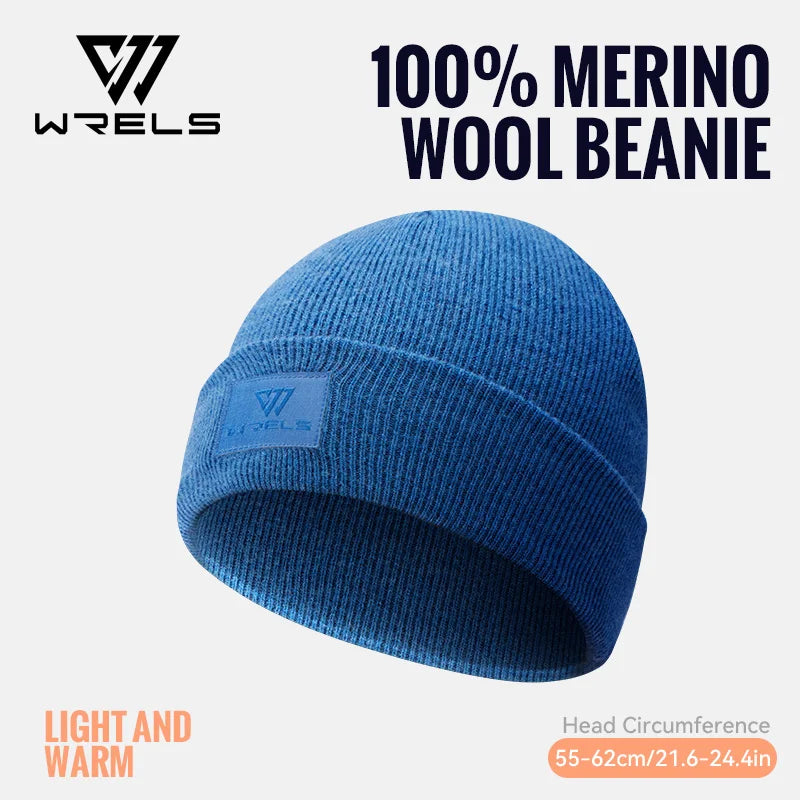 WRELS Merino Wool Beanie – Warm, Lightweight Watch Cap