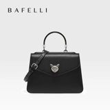 2025 BAFELLI CAT WOMEN'S NEW FASHION HANDBAG LADY STYLISH BUSINESS FEMALE LEATHER LUXURY BRAND CASUAL SHOULDER PURSE