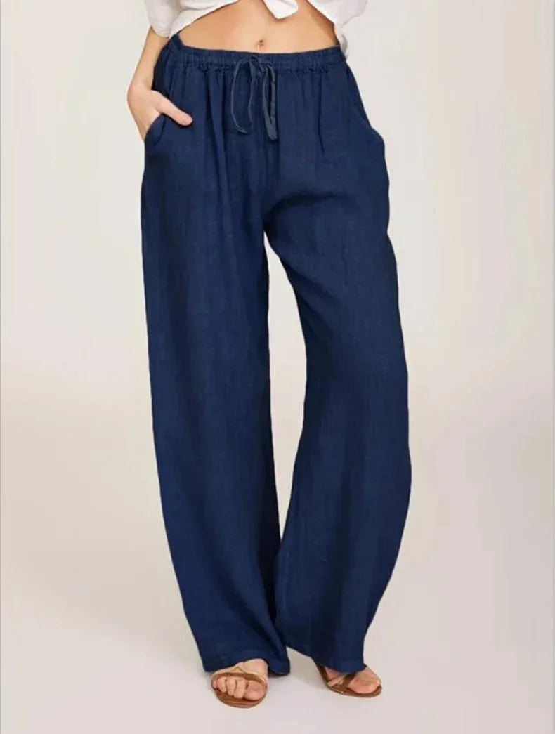 Women's Loose Straight-Leg Pants