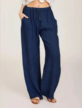 Women's Loose Straight-Leg Pants