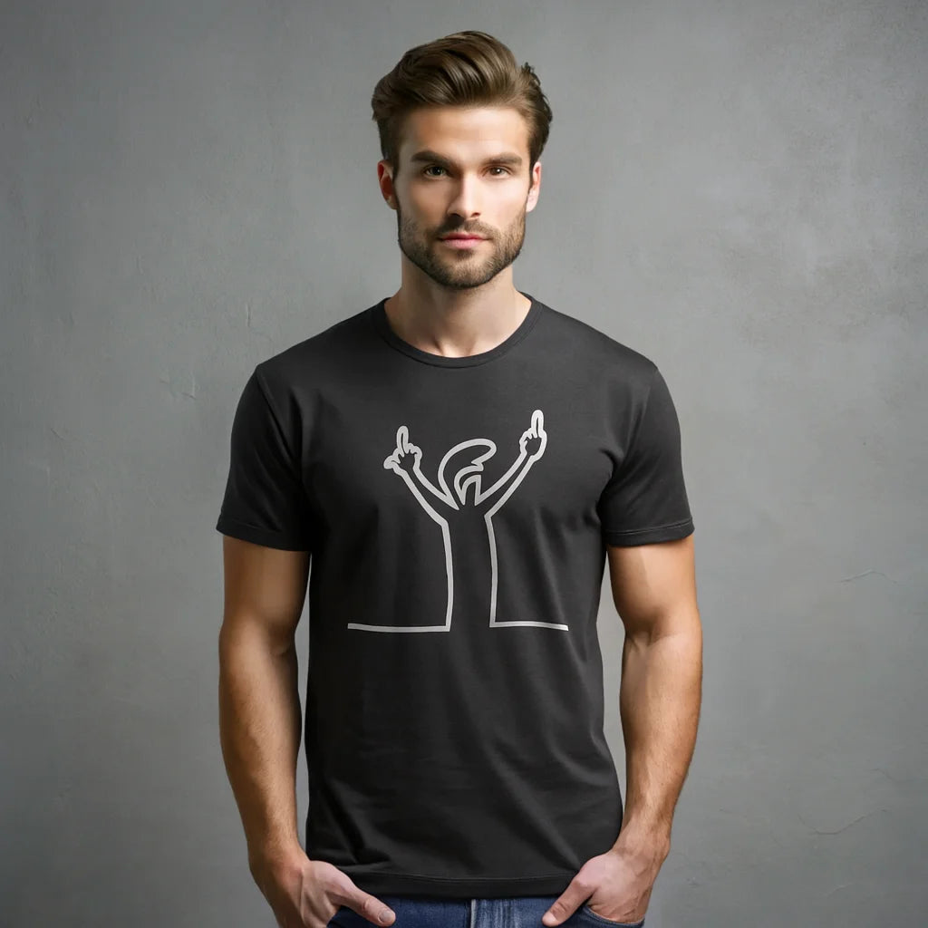 La Linea Graphic Cotton Tee