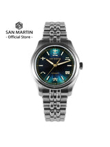 San Martin New 39mm Gada Watch Chinese Style Original Design Sunburst JianZhan Miyota 90S5 Men Dress Automatic Mechanical SN0144