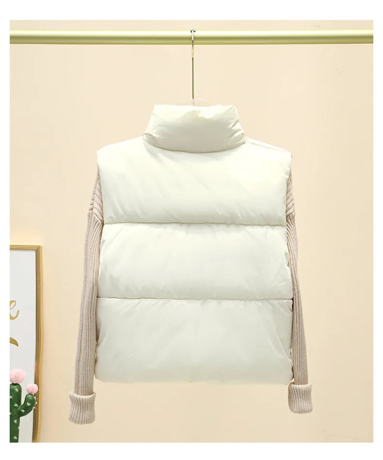 Women’s Stand-Collar Padded Vest