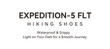KAILAS Expedition-5 FLT waterproof hiking shoes lightweight breathable non-slip outdoor hiking shoes KS2512119