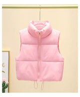 Women’s Stand-Collar Padded Vest