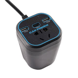 200W Car Power Inverter with USB-C Fast Charging