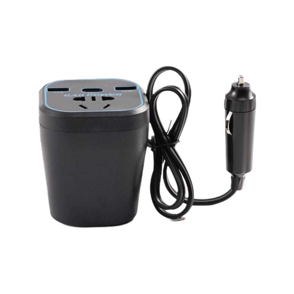 200W Car Power Inverter with USB-C Fast Charging