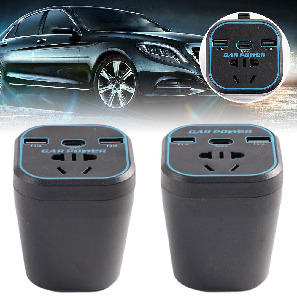 200W Car Power Inverter with USB-C Fast Charging