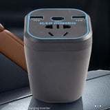200W Car Power Inverter with USB-C Fast Charging