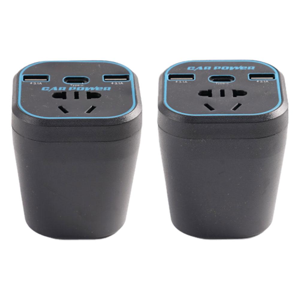 200W Car Power Inverter with USB-C Fast Charging