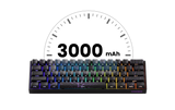 Akko MonsGeek FUN60 Mechanical Keyboard Magnetic Switch 60% Gaming Keyboards Rapid Trigger 0.01mm 8K ARGB HE/TMR Custom Keyboard