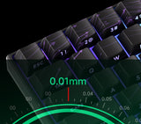 Akko MonsGeek FUN60 Mechanical Keyboard Magnetic Switch 60% Gaming Keyboards Rapid Trigger 0.01mm 8K ARGB HE/TMR Custom Keyboard