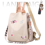 Women's Oxford Backpack with Organizer Pockets