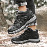 All-Terrain Waterproof Leather Winter Boots