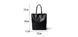 Women Luxury Bag Casual Tote Female Fashion Summer Beach Handbag Lady Popular Soft Cowhide Genuine Leather Shoulder Shopping Bag