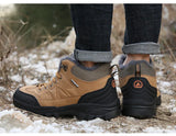 All-Terrain Waterproof Leather Winter Boots