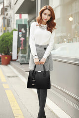 Luxury Women’s PU Leather Designer Tote – Versatile Fashion Shoulder Bag