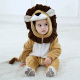 Umorden Baby & Toddler Animal Romper | Cozy Plush Cartoon Coverall
