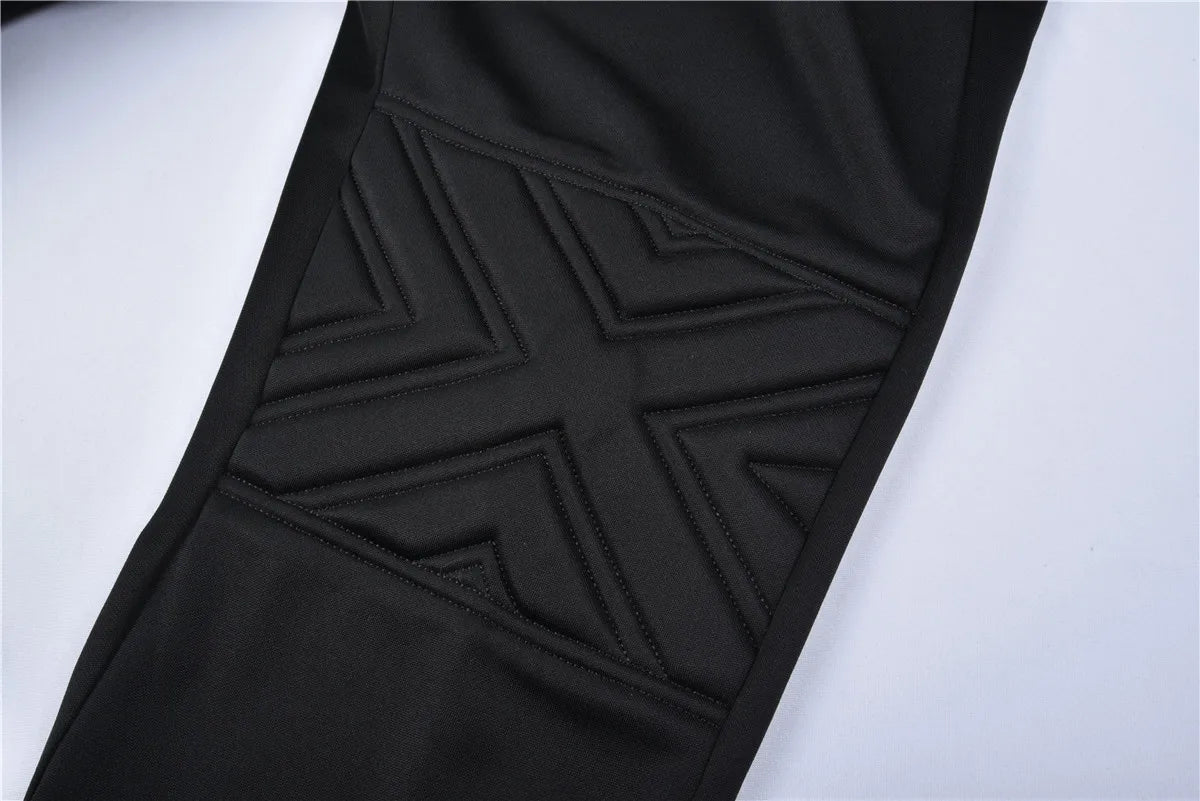 Custom Men Boys Girl Soccer Shirt Goalkeeper Uniform Long Sleeve Football Training Goalkeeper Top Soccer Jersey Pant Shorts Sets
