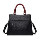 Luxury PU Leather Large Capacity Crossbody Bag – USA-Made Designer Women’s Travel Tote & Shoulder Satchel