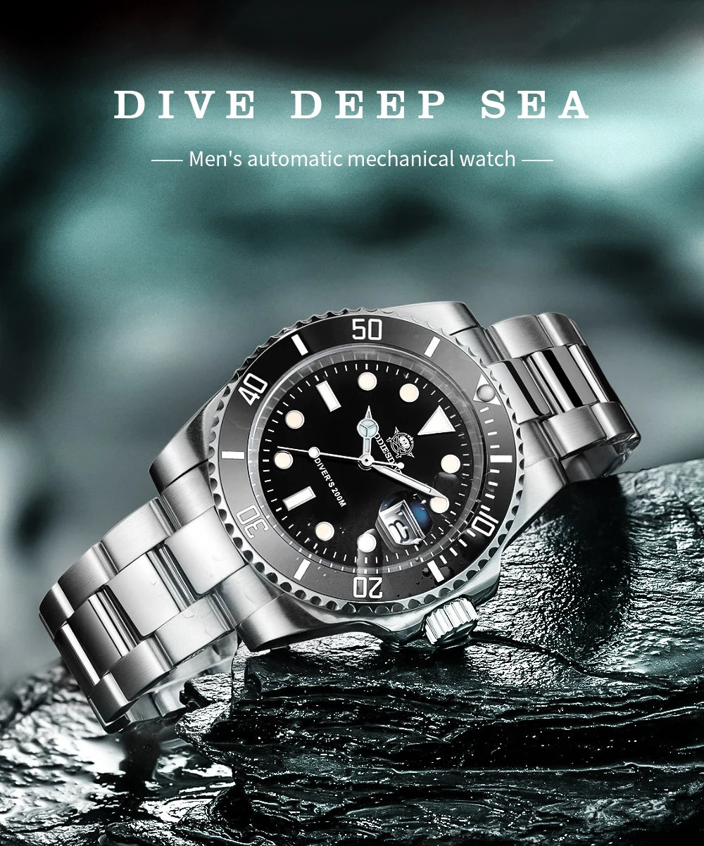 ADDIESDIVE H3 Ceramic Bezel Diver Watch | 200M | BGW9 Luminous