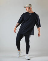 Men's Oversized Cotton Tee – Gym, Street & Everyday Style