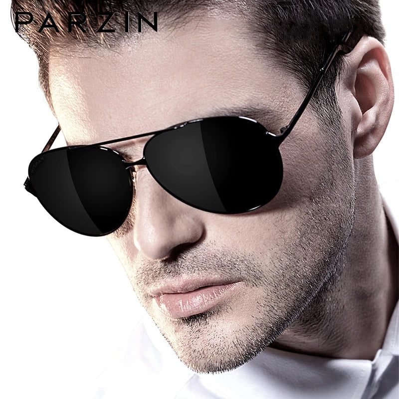 PARZIN Classic Aviation Polarized Sunglasses for Men