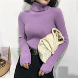 Women’s Ribbed Turtleneck Sweater