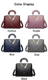 GENUINE VANDERWAH High Quality Pu Leather Casual Tote Luxury Handbags Women Bags Designer Shoulder Crossbody Bags for Women 2025