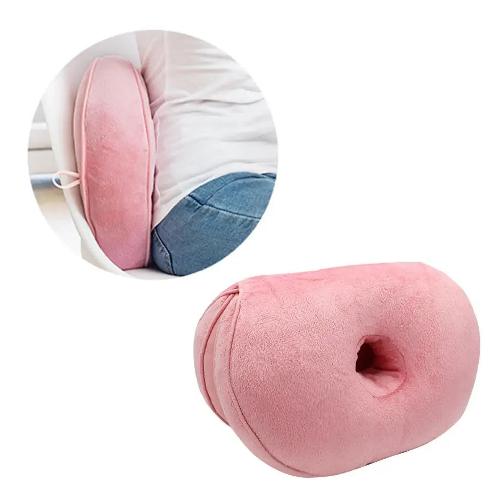 Multifunction Dual Comfort Orthopedic Cushion Pelvis Pillow Memory Foam Hip Lift Hips Up Seat Cushion for Pressure Relief